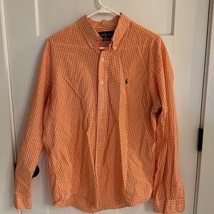Ralph Lauren Polo custom fit button up Large